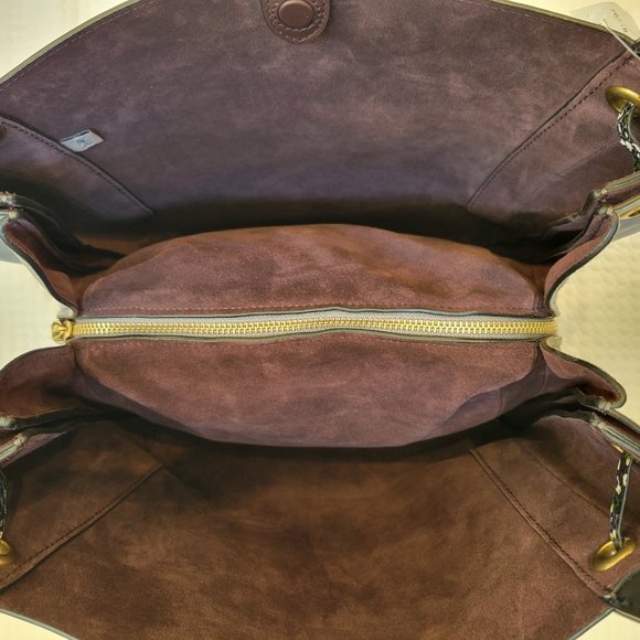Coach* Harmony Hobo In Colorblock Exotic - Picture 15 of 16